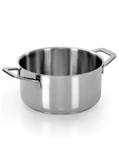 Casseruola Cm 22 Tosca Plus In Acciaio Inox 18/10 Made In Italy