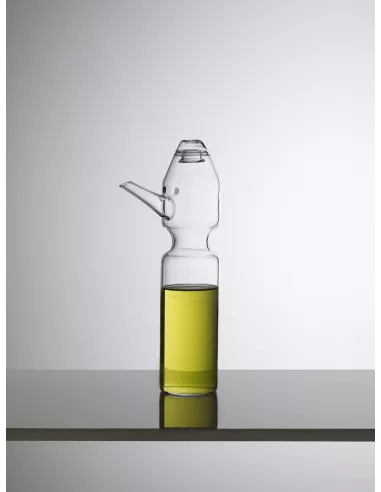 Pinolio Oliera H.21,2 Cm. C/tappo Trasparente Diam. cm.10 Cl.25