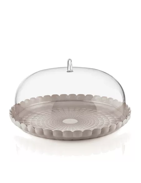 Set Tortiera Tiffany Grigio Tortora