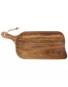 Tagliere Incavo Rettangolare Cm 44 Bamb Legno Marrone