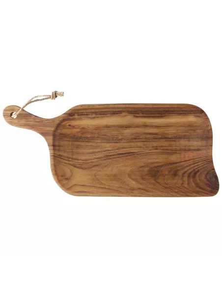 Tagliere Incavo Rettangolare Cm 44 Bamb Legno Marrone