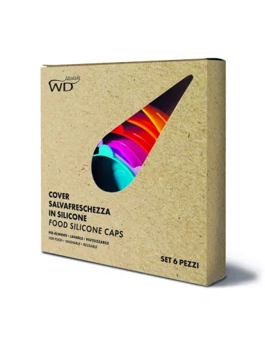 Set 6 Cover Salvafreschezza In Silicone