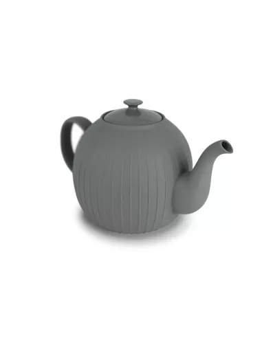 Teiera In Porcellana Da 1l Grigio Linea Arita