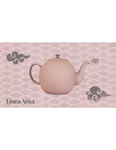 Teiera In Porcellana Da 1l Cipria Linea Arita 2
