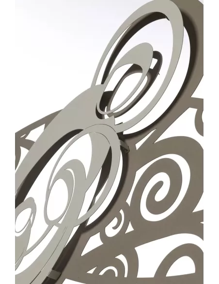 Pannello Di Design Ovale Sacra Famiglia Beige E Avorio