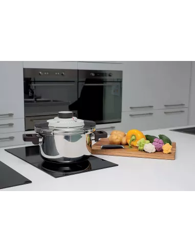 Pentola Pressione Facile Dual System 4,5 Lt