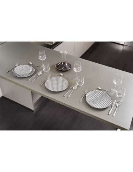 Servizio Posate 24Pz.In Acciaio Inox 18/10 Linea Malachite