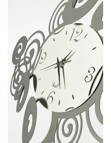 Orologio Da Parete Dinamico Arabesque Fango e Avorio