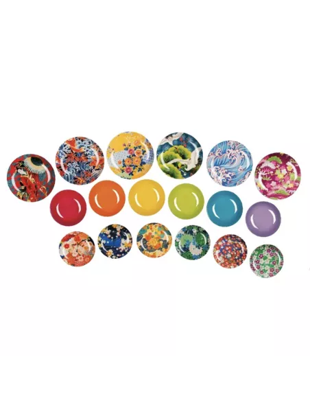 Servizio Piatti 18 Pz Kimono ExcélsaServizio Piatti 18 Pz Kimono Excélsa