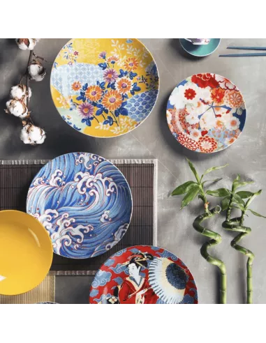 Servizio Piatti 18 Pz Kimono ExcélsaServizio Piatti 18 Pz Kimono Excélsa
