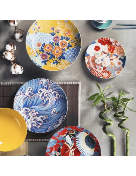 Servizio Piatti 18 Pz Kimono ExcélsaServizio Piatti 18 Pz Kimono Excélsa