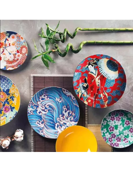 Servizio Piatti 18 Pz Kimono ExcélsaServizio Piatti 18 Pz Kimono Excélsa