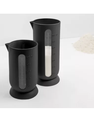 Caraffa Graduata QB M Colore Carbon Black
