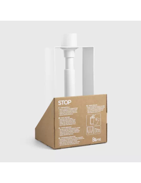 Portarotolo Stop Colore Arctic White
