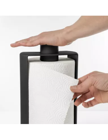 Portarotolo Stop Colore Carbon Black