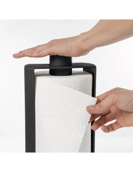 Portarotolo Stop Colore Carbon Black