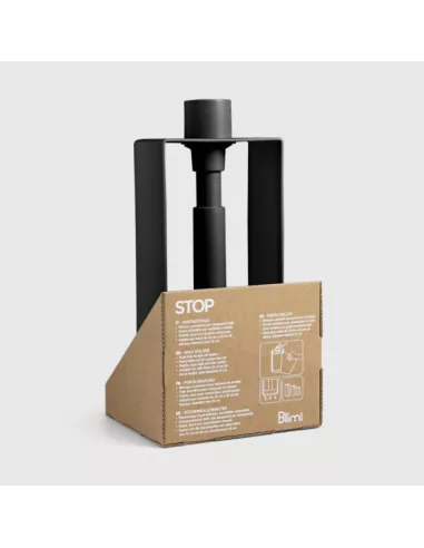 Portarotolo Stop Colore Carbon Black