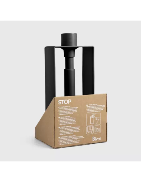 Portarotolo Stop Colore Carbon Black