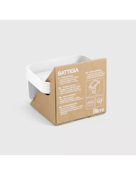 Portaspugna Battigia Colore Arctic White