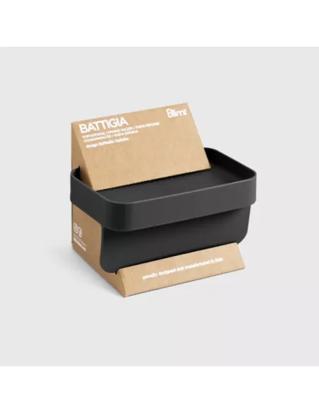 Portaspugna Battigia Colore Carbon Black