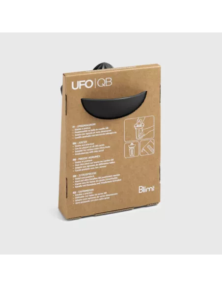 Spremiagrumi Ufo Con Caraffa QB Colore Carbon Black