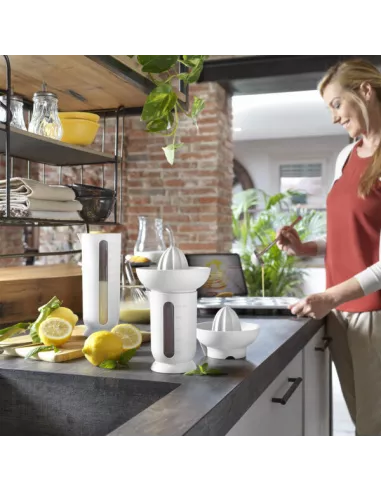 Spremiagrumi Ufo Con Caraffa QB Colore Moka Grey