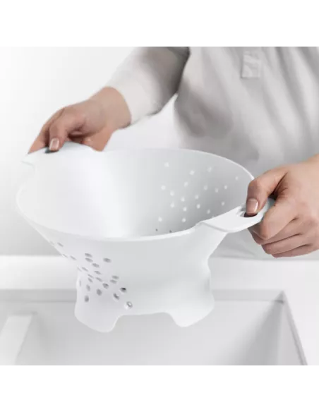Scolapasta Cosmo M Colore Arctic White