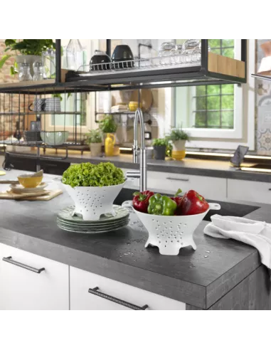 Scolapasta Cosmo M Colore Arctic White