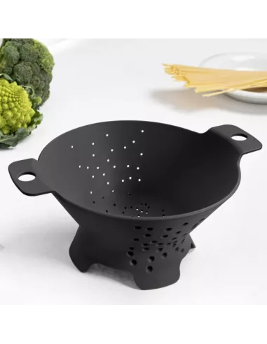 Scolapasta Cosmo M Colore Carbon Black