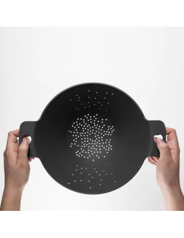 Scolapasta Cosmo M Colore Carbon Black