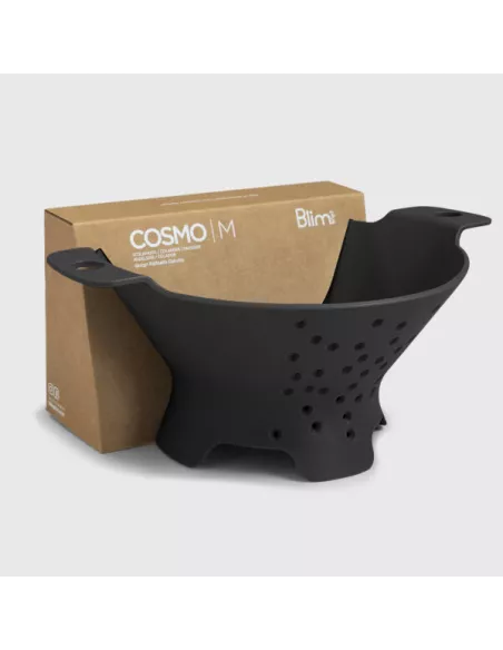 Scolapasta Cosmo M Colore Carbon Black