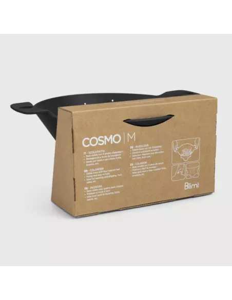 Scolapasta Cosmo M Colore Carbon Black