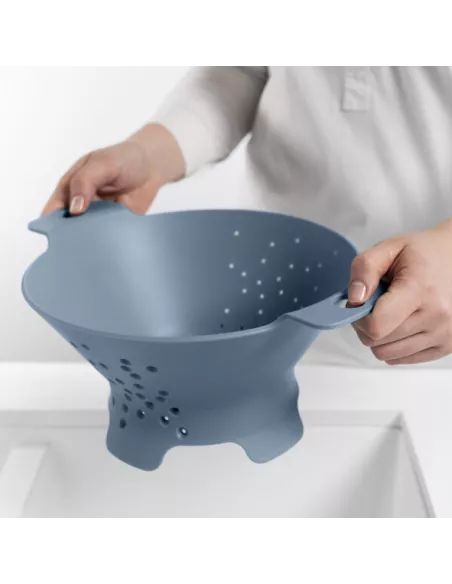 Scolapasta Cosmo M Colore Ocean Dark