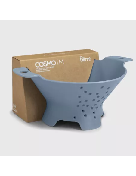 Scolapasta Cosmo M Colore Ocean Dark
