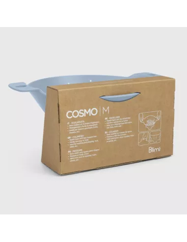 Scolapasta Cosmo M Colore Ocean Dark
