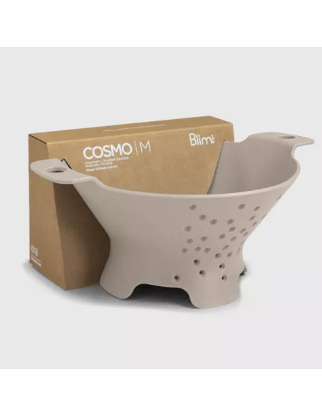 Scolapasta Cosmo M Colore Moka Grey