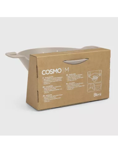 Scolapasta Cosmo M Colore Moka Grey