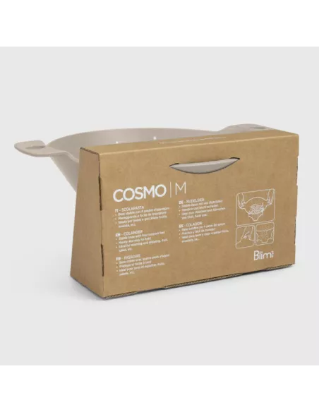 Scolapasta Cosmo M Colore Moka Grey