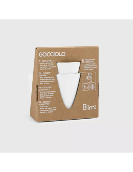 Scolapasta Gocciolo Colore Arctic White