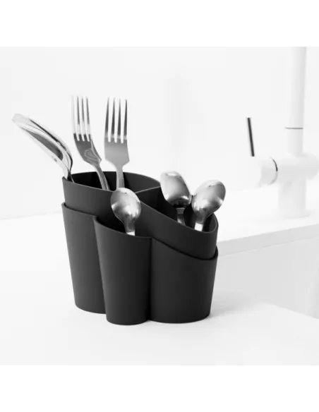 Scolapasta Gocciolo Colore Carbon Black
