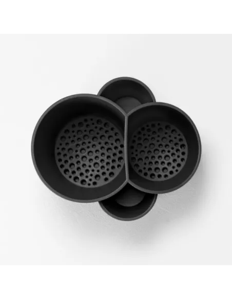 Scolapasta Gocciolo Colore Carbon Black