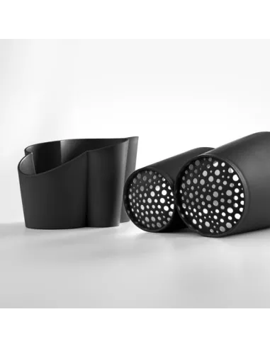 Scolapasta Gocciolo Colore Carbon Black