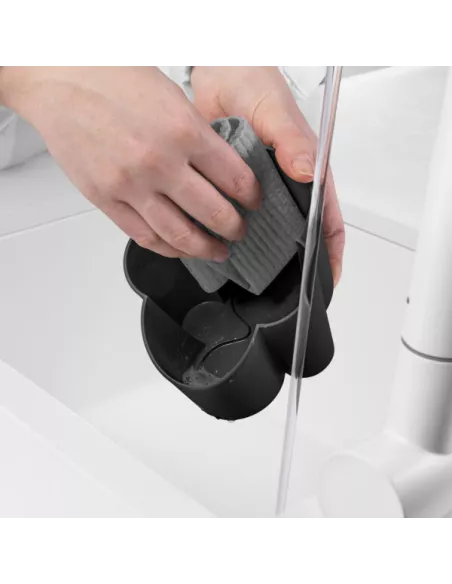 Scolapasta Gocciolo Colore Carbon Black