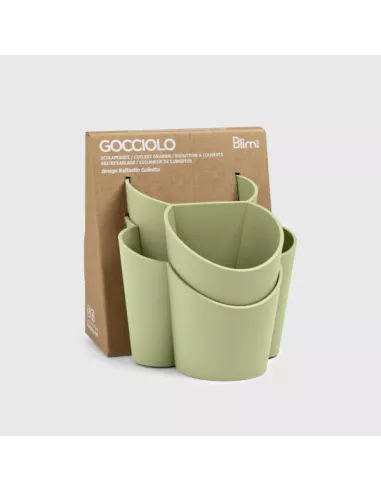Scolapasta Gocciolo Colore Forest Light