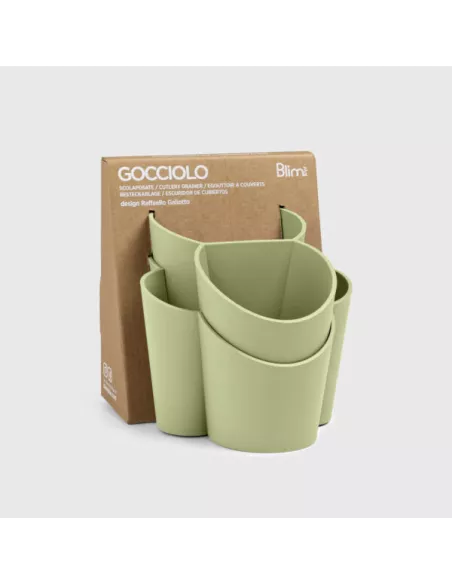 Scolapasta Gocciolo Colore Forest Light