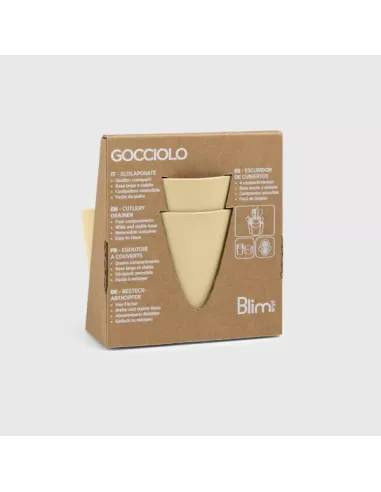 Scolapasta Gocciolo Colore Desert Light