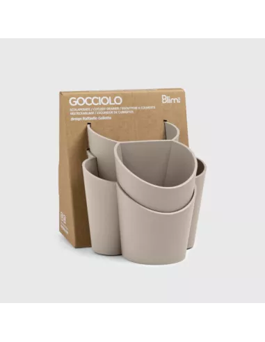 Scolapasta Gocciolo Colore Moka Grey