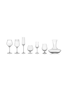 Tasting Hour - Set 6 Calici Vino Rosso Giovane Trasparente Cl.49 2