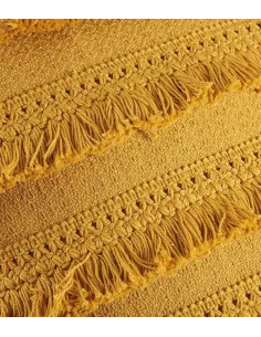 Cuscino In Cotone Giallo Cm 45x45 Cod. 1C156 - L'oca Nera 2