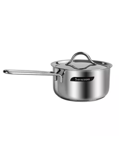 Casseruola Manico Lungo Cm 14 Senza Coperchio In Acciaio Inox 18/10 Buon Appetito